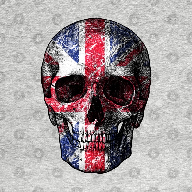 UK Skull by valentinahramov